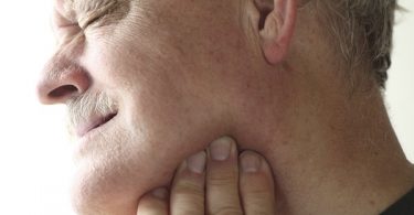 Jaw pain in older man