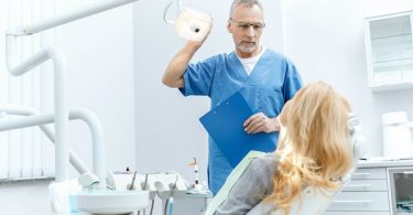 patient at the endodontist