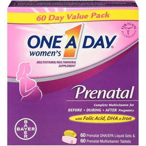 One A Day Women's Prenatal Multivitamin